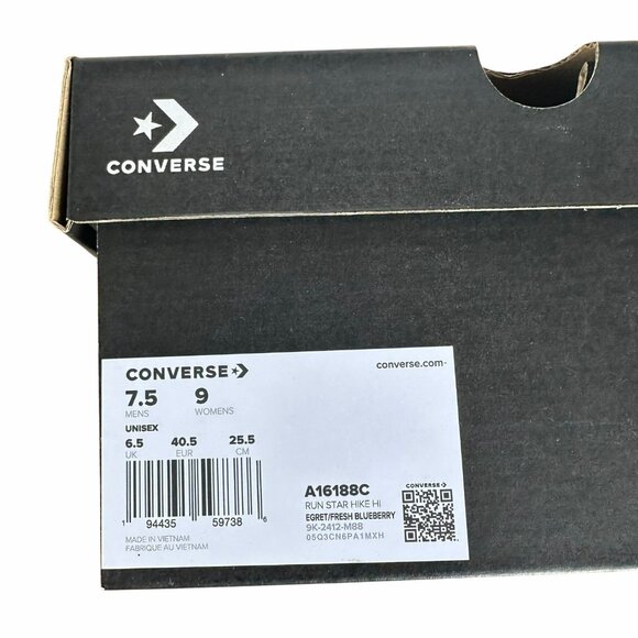 ⭐Converse Run Star Hike Hi Platform Color Pop Sz 7.5 Mens Shoes Sneakers A16188C - Picture 7 of 9